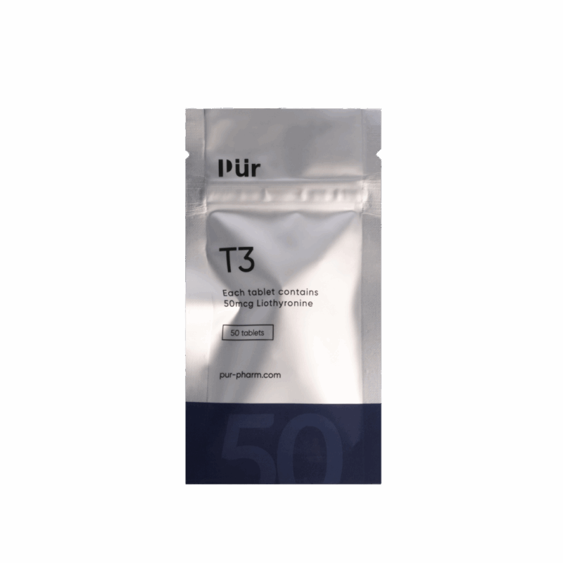 T3 50mcg, 50 tablets