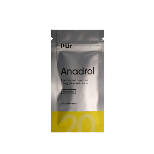 Anadrol 20mg, 100 tablets