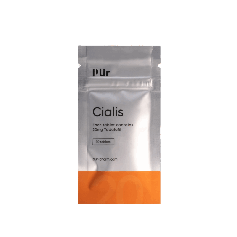 Cialis 20mg, 30 tablets
